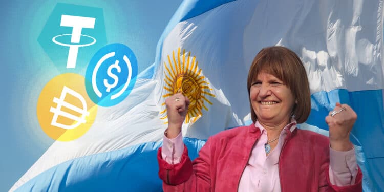 Patricia Bullrich, stablecoins y Argentina.