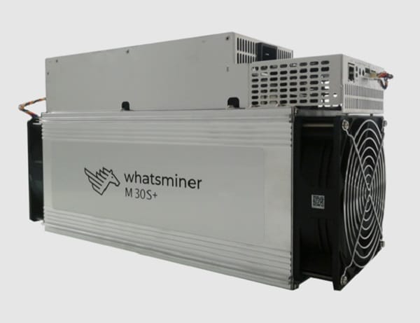 Whatsminer M30S+ miner from Micro BT - best Bitcoin ASICs in 2022