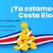 Pancarta promocional de BITPOINT anunciando su apertura en Costa Rica