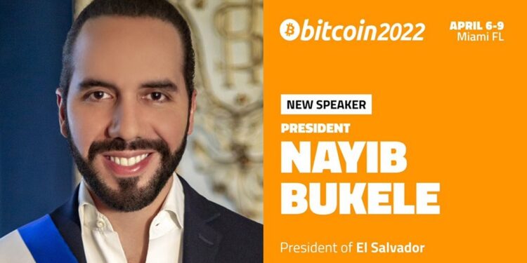 Foto del presidente de Elsalvador Nayib Bukele.
