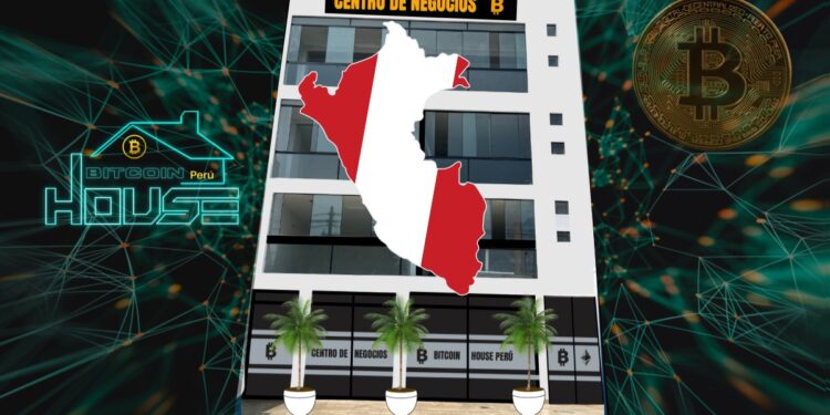 Fachada del edificio de Bitcoin House
