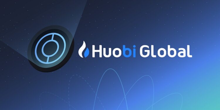 Logo de Huobi Global y de la red Cudos