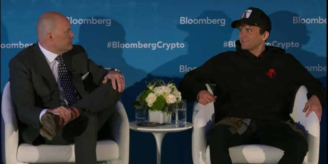 Jack Mallers habla de los pagos con bitcoin en el evento Crypto Summit Bloomberg. Fuente: Bloomberg Crypto Summit / youtube.com.