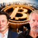 Elon Musk y Michael Saylor con Bitcoin.