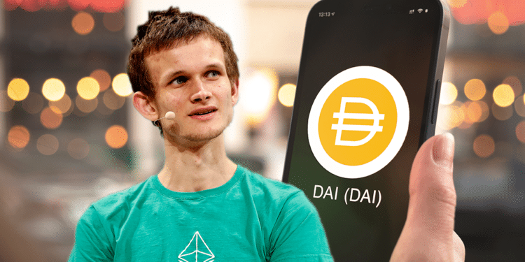 Vitalik Buterin está convencido de que las stablecoins colateralizadas de la red Ethereum son más fuertes que UST. Composición por CriptoNoticias. Fuente: flickr.com / FellowNeko / stock.adobe.com.