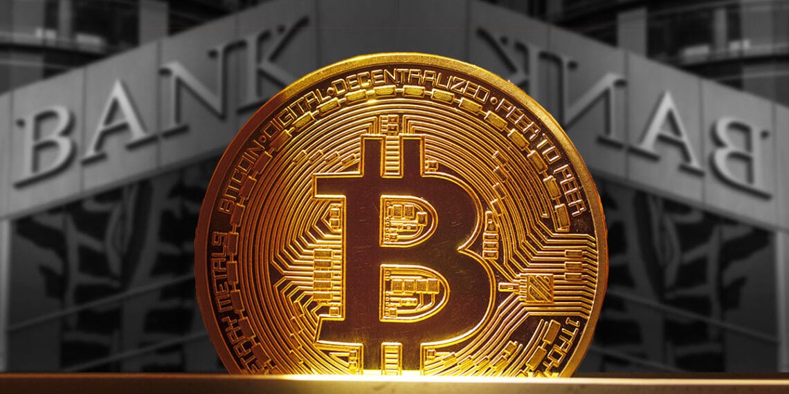 Banca y Bitcoin.