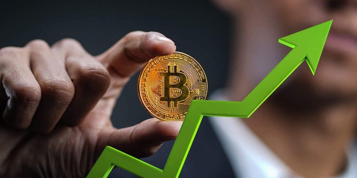 El desempeño de bitcoin supera al del mercado a pesar de la corrección. Fuente: 	natanaelginting.