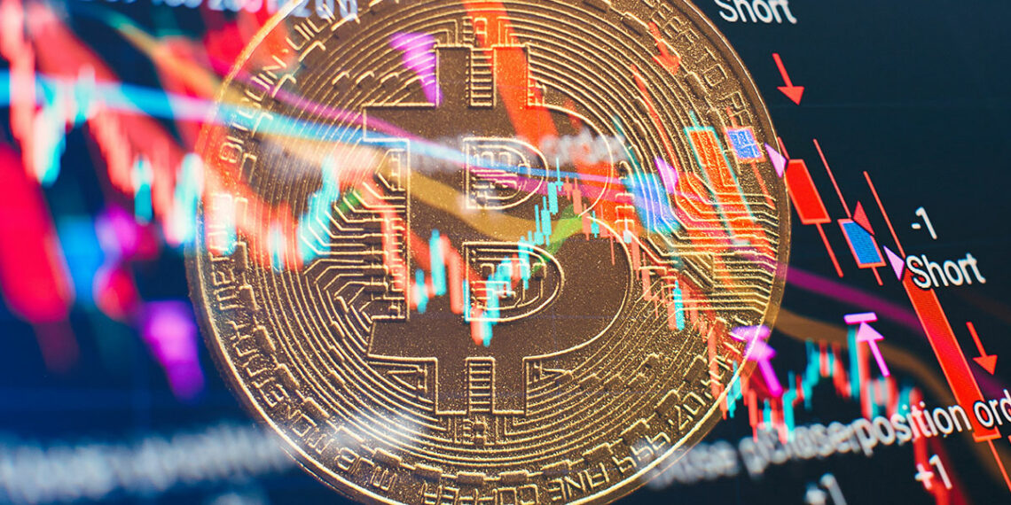 El precio de bitcoin retrocedió 15% en un día. Fuente: Maximusdn/ stock.adobe.com