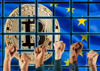 Comunidad bitcoin de Europa reprocha la aprobación de normativa que extiende el rastreo de transacciones con criptomonedas. Composición por CriptoNoticias. Fuente: denisismagilov ; BillionPhotos.com ; blacksalmon / stock.adobe.com.