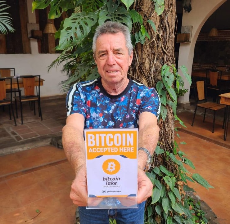 Se aceptan pagos en Bitcoin en Bitcoin Lake.