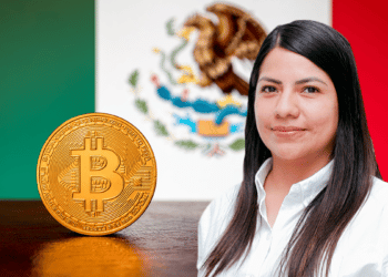 La senadora Indira Kempis ajusta su propuesta y agrega bitcoin para que sea aceptada como moneda de curso legal en México. Composición por CriptoNoticias. Fuente: senadoresciudadanos.mx / Pawel Litwin / stock.adobe.com.