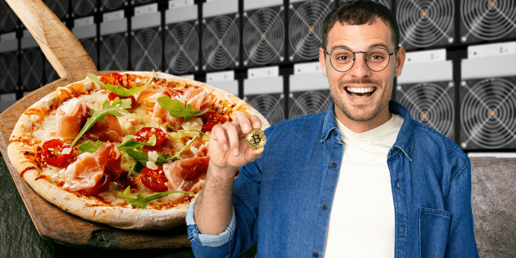 Minero de bitcoin pagó 10.000 BTC por dos pizzas hace 12 años
