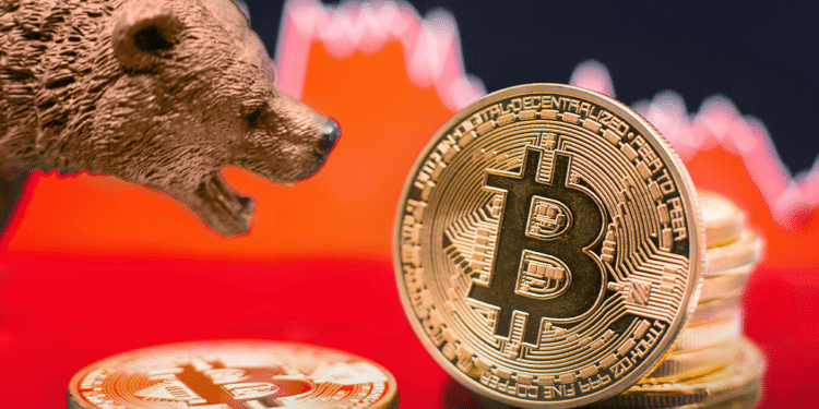 Bitcoin hace fuerte caída de precio tras gran ventas de traders. Fuente: 24K-Production / adobe.stock.com.