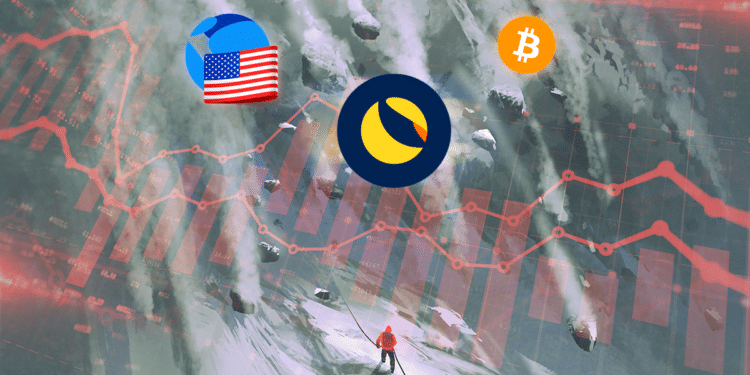 Avalancha con bitcoin, Luna y Terra.