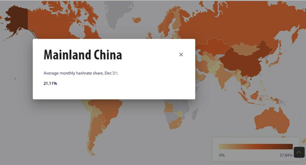 China returns to the Bitcoin mining map, but clandestinely