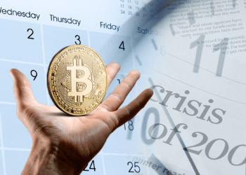 Crisis del 2008, calendario y Bitcoin.