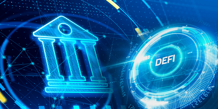 A pesar de la caída causada por la debacle de Terra, las DeFi mantienen una capitalización por encima de los USD 100 mil millones. Composición por CriptoNoticias. Fuente: putilov_denis ; Who is Danny / stock.adobe.com.