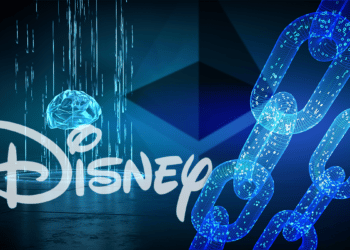 Disney quiere cumplir su viejo deseo de unir la realidad y la fantasía con realidad aumentada, NFT y una red lateral de Ethereum. Composición por CriptoNoticias. knssr/ stock.adobe.com; Ethereum/ ethereum.org; iuriimotov/ stock.adobe.com; The Walt Disney Company / wikipedia.org