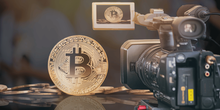 Bitcoin siendo filmado para un documental.