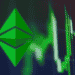 Ethereum Classic con gráfico verde.