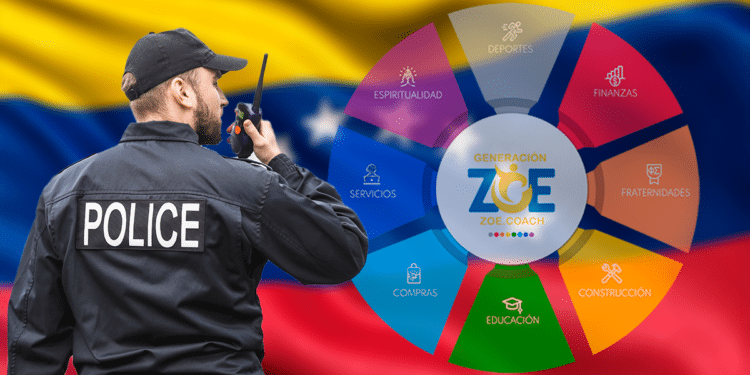 La policía acudió a las oficinas de Generación ZOE en el oeste de Venezuela. Fuente: zoe.coach / Maximusdn ; Carsten Reisinger ; Pixel-Shot / adobe.stock.com.