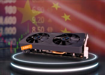 GPU nvidia par aminería Ethereum en China.