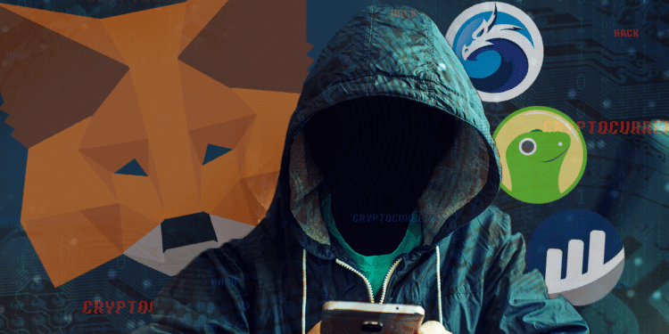 CoinGecko, Etherscan y otros sitios relacionados con criptomonedas fueron vulnerados casi al mismo tiempo. Composición por CriptoNoticias. Fuente: etherscan.io / coingecko.com/es / coinmarketcap.com / wikipedia.org / Artem / stock.adobe.com.