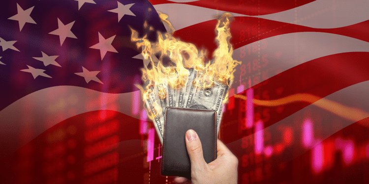Se está formando una crisis de deuda que podría tener consecuencias mundiales. Composición por CriptoNoticias. Fuente: Engdao ; 	photoschmidt / stock.adobe.com.
