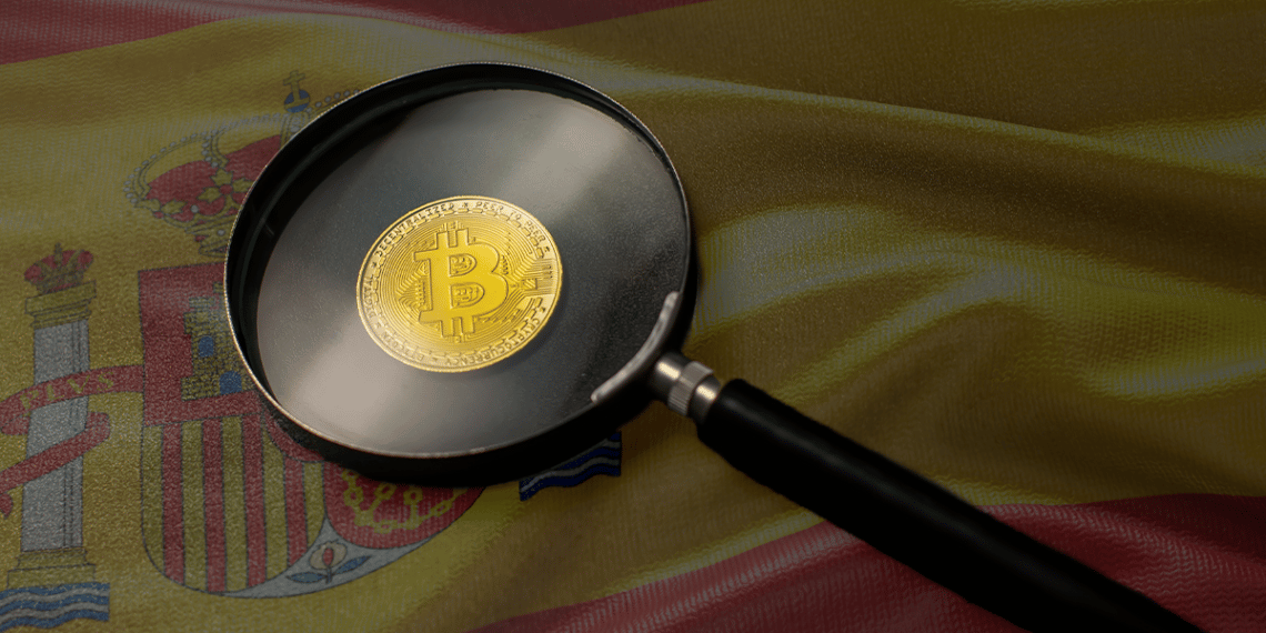 El gobierno de España hace más rigurosas las normativas vigentes para el sector de las criptomonedas. Composición por CriptoNoticias. Fuente:  r Aleksej / adobe.stock.com ; Postmodern Studio / adobe.stock.com.