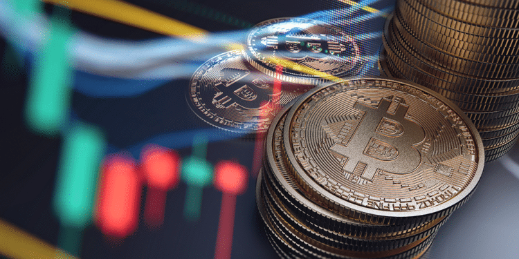 Bitcoin en mercado.