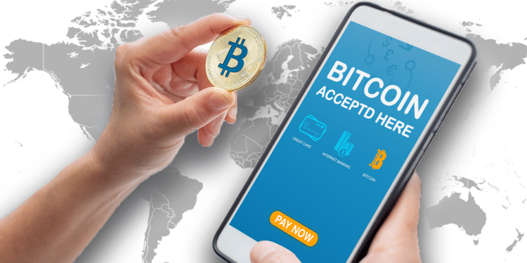 Los pagos con bitcoin cambiarían la historia del sistema como lo conocemos.. Composición por CriptoNoticias. Fuente: weedezign ; FourLeafLover / adobe.stock.com.