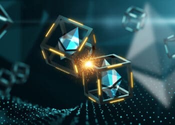 Ropsten sería la primera red de pruebas de Ethereum 1.0 en ejecutar la fusión a la nueva versión de la red.  Composición por CriptoNoticias. phive2015/ stock.adobe.com; Ethereum / wikipedia.org