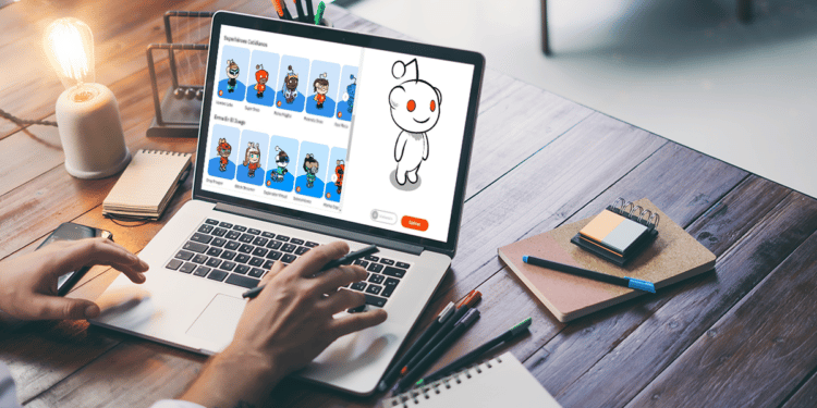 Reddit ahora permite a los miembros de su comunidad que compren y utilicen NFT para vestir a su avatar. Composición por CriptoNoticias. Fuente: reddit.com / Rymden / stock.adobe.com.