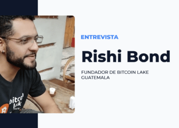 Rishi Bond, fundador de Bitcoin Lake Guatemala.