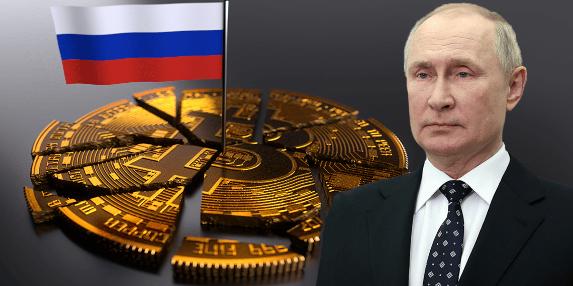 El Gobierno de Rusia insiste en aprobar leyes que regulan a bitcoin. Composición por CriptoNoticias. Fuente: wikipedia.org / Nikolay / stock.adobe.com.