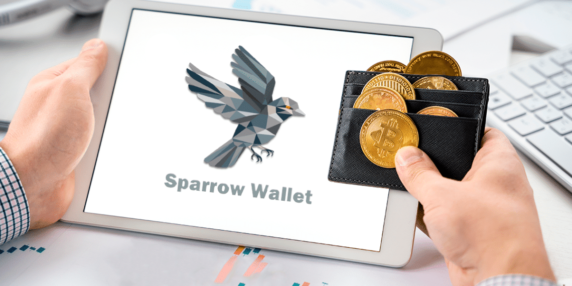 Sparrow Wallet.