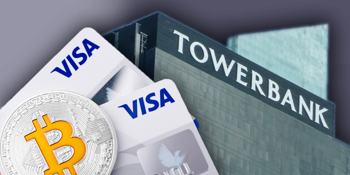 Towerbank busca vincularse con los usuarios de bitcoin en Panamá y América Latina. Composición por CriptoNoticias. Fuente: compreoalquile.com / nevodka.com / stock.adobe.com.