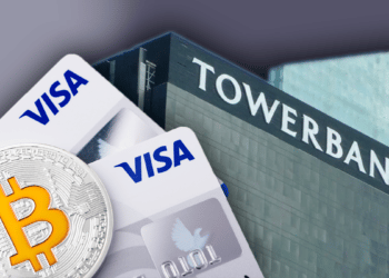 Towerbank busca vincularse con los usuarios de bitcoin en Panamá y América Latina. Composición por CriptoNoticias. Fuente: compreoalquile.com / nevodka.com / stock.adobe.com.