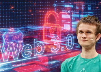 Vitalik Buterin, web3.0 y candado que representa seguridad.