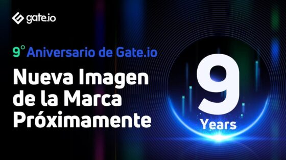 Gate.io revelará una nueva identidad de marca en las celebraciones del 9no cumpleaños