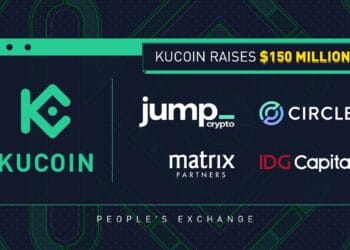 Logos de Kucoin y de empresas inversionistas de la segunda ronda.