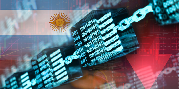 El diputado macrista Darío Nieto dice que los manejos turbios de las ayudas sociales en Argentina se acaban con el uso de blockchain. Composición por CriptoNoticias. Fuente: Pablo Echazarreta ; Engdao ; fotomek / stock.adobe.com.
