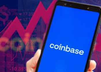 Se agrava la pérdida de valor de mercado de Coinbase. Composición por CriptoNoticias. Fuente: Iryna Budanova ; Jira / stock.adobe.com.