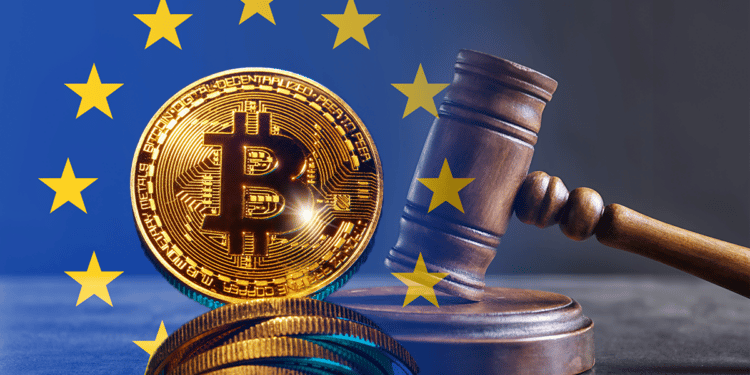 ESMA recomienda no otorgar salvaguardia regulatoria a empresas de bitcoin. Composición por CriptoNoticias. Fuente: New Africa ; st.kolesnikov / stock.adobe.com.