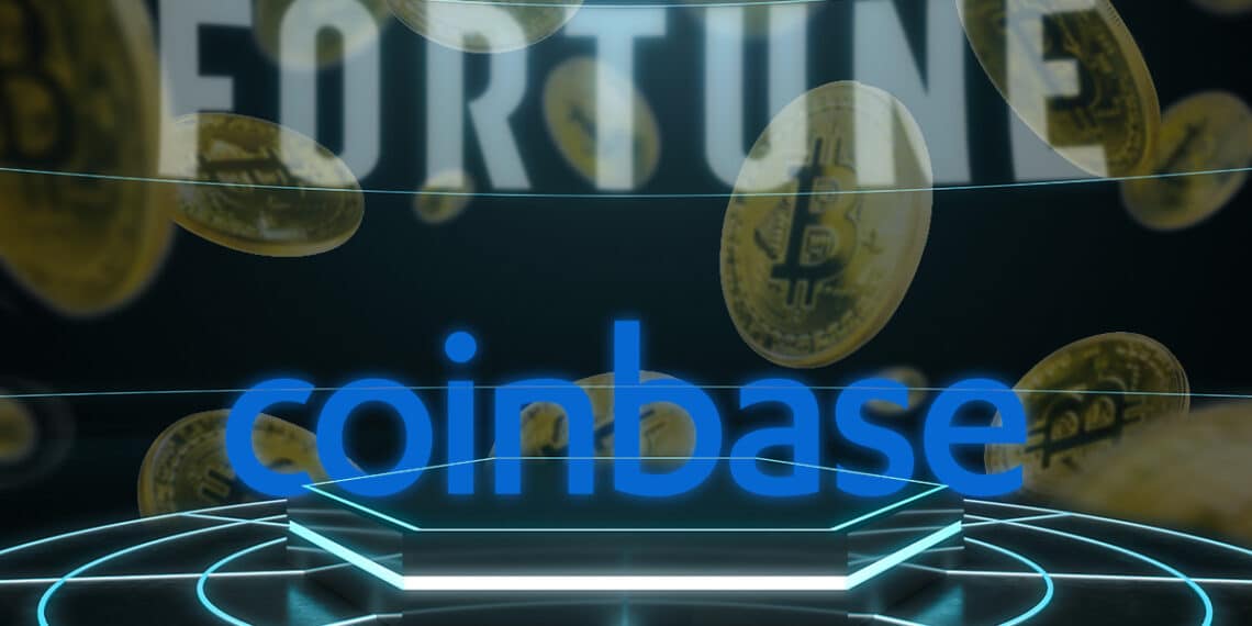 coinbase entra en la lista de los más ricos de Fortune