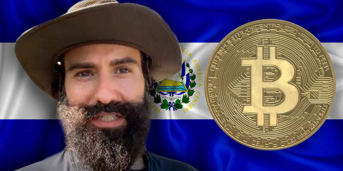 Youtuber y El Salvador con Bitcoin.