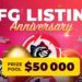 Fichas de casino con el logo de Betfury