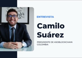 Camilo Suarez, presidente de Asoblockchain Colombia.