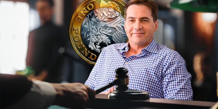 Craigh Wright en juicio con una libra esterlina.