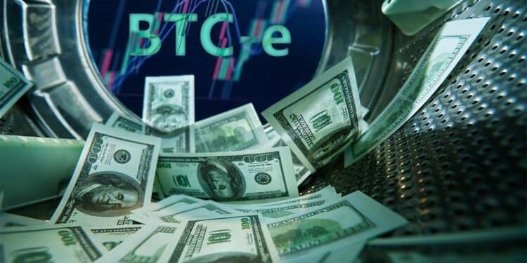 Lavado de dinero y junto al exchange de BTC-e.